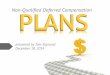 Non-Qualified Deferred Compensation Plans