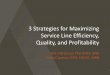 3 Strategies for Maximizing Service Line Efficiency, Quality and Profitability