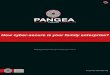 How Cyber-Secure is your Family Enterprise? A special report for clients of PANGEA Private Family Offices