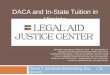In-state tuition requirements for Virginia DACA students - Legal Aid Justice Center