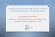 Epidemiological study protocol on 5 ARI and prostate cancer mortality
