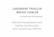 Landmark trials in carcinoma breast