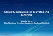 Cloud computing in developing nations