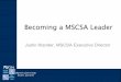 Becoming a MSCSA Leader