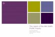 The report of the Mid Staffs public inquiry