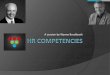 HR Competencies - Wyane Brockbank