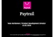 ICT work at Paytrail by Vesa Kortteinen