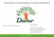 dabur Sustainble development