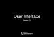 Course User interface — Lesson 11