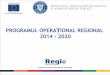 Programul Operațional Regional 2014-2020
