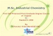 Industrial Chemistry-ISTAR presentation
