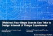 [Slides] Four Steps Brands Can Take to Design Internet of Things Experiences