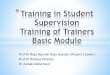 Unit 7 training in student supervision rm 121205