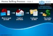 Home selling steps to sell process design 1 powerpoint ppt slides