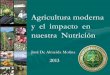 Agricultura moderna nutrición
