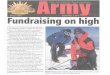 Fundraising on high - (Army Newspaper)
