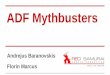 ADF Mythbusters UKOUG'14