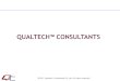Qualtech Consultants Corporate Presentation