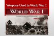 Weapons of WW I