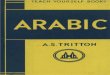 Teach yourself arabic (1962)