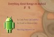 Everything about storage - DroidconMtl 2015
