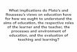 Plato and Rousseau on Education