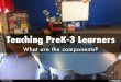 Teaching PreK-3 Learners