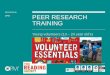 Peer Research Role Training Presentation for Young Volunteers