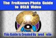 Online DSLR videography courses for beginner