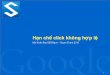 Hạn chế click ảo trong Google AdWords