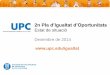 Pla igualtat oportunitats UPC - Informe al Claustre Des 2014