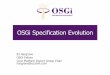 OSGi Specification Evolution - BJ Hargrave