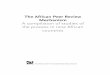 Afri map aprm a compilation of studies of the process in nine african counties