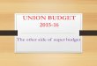 Indian union budget 2015 2016