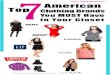American clothing brands