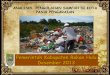 Menganalisis Sampah Pasir Pengaraian Kabupaten Rokan Hulu