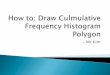 Drawing Cumulative Frequency Histogram Polygon
