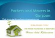 Packers and movers in gurgaon