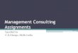 Elango Management Consulting Assignments