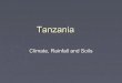 Tanzania climate soils and rainfall
