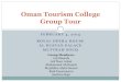 Oman Tourism College Group Tour