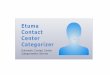 Etuma Contact Center Categorizer