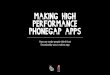 High Performance PhoneGap Apps