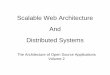 Scalable web architecture and distributed systems