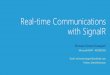 Real-time Communications with SignalR