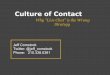 Culture Of Contact