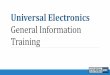 General Information Training