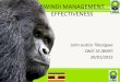 Bwindi Management Effectiveness
