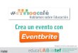 Ayuda para crear un evento con EventBrite