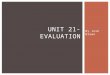 Unit 21- Music Video Evaluation